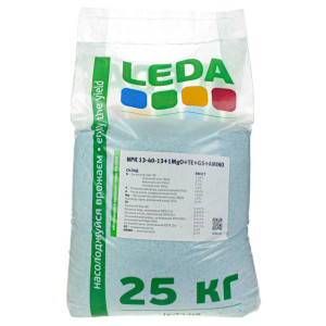 Удобрение Леда | Leda NPK 13-40-13 +1MgO+TE+GS+AMINO 25 кг